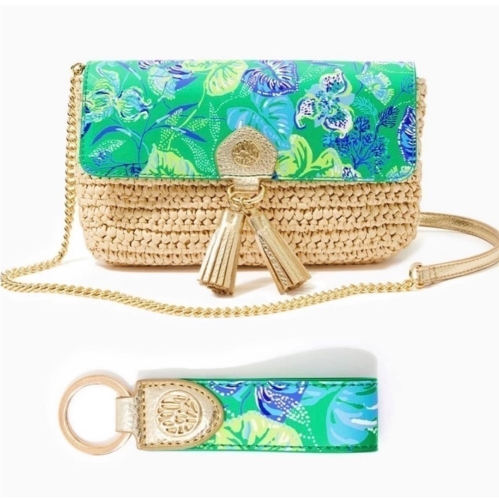 NWT In a Flutter Crossbody & Key Fob